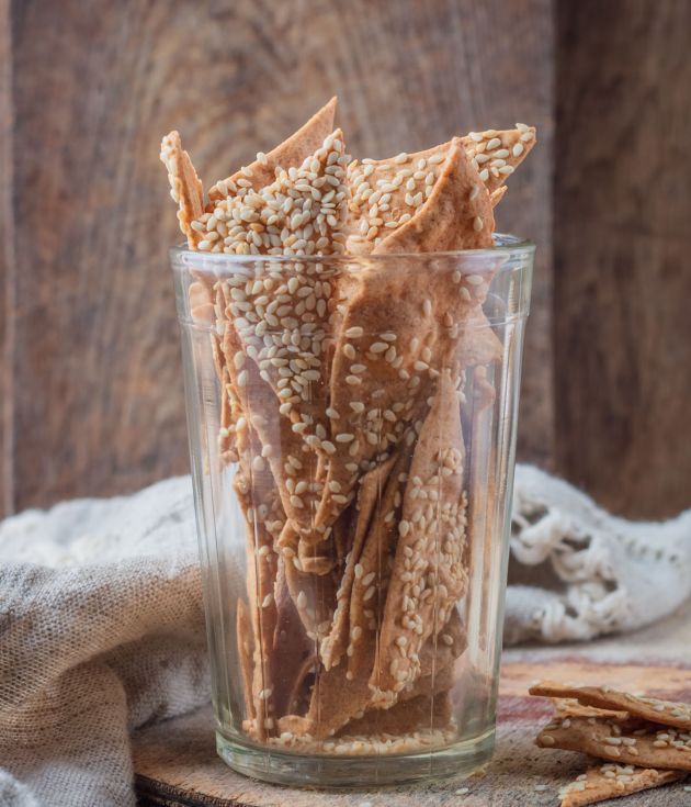 Крекер цільнозерновий «Дитячий – Кунжут»