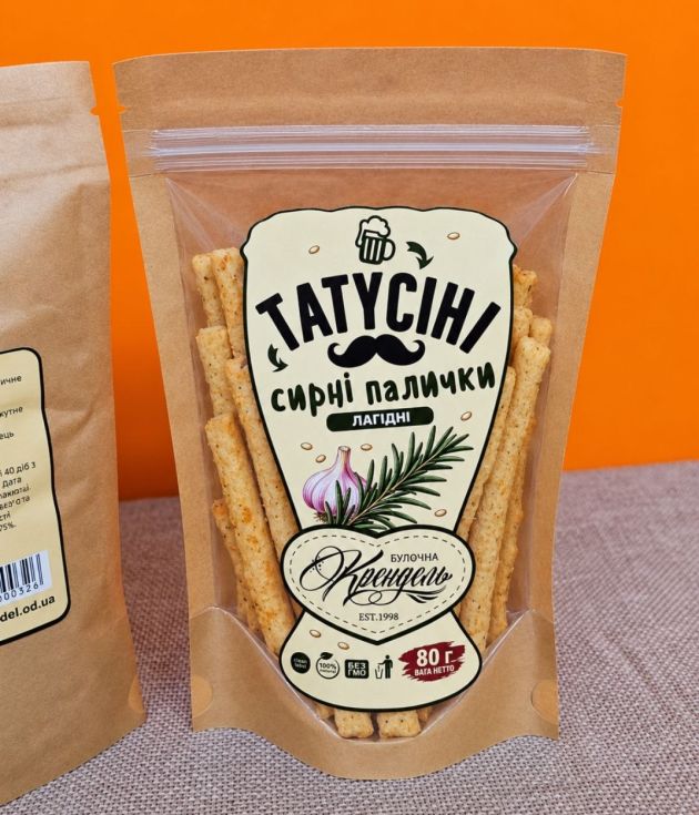 Татусіні - сирні палички лагідні